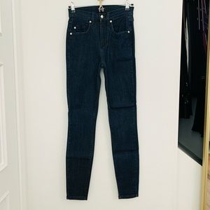 Bebe High Rise Skinny Jeans, Blue